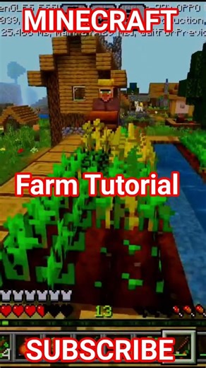 Minecraft Farm Tutorial