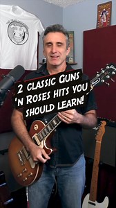 These two Guns N’ Roses songs have some really awesome guitar parts that will make you a better player! #guitarlesson #gunsnroses #mrbrownstone #paradisecity | Anthony Parker and the Near Life Experience