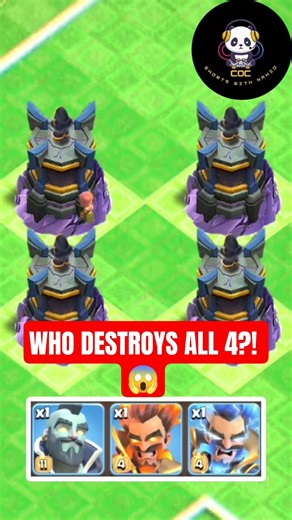 Hog Wizard vs Electrofire Wizard 😱 | Rage + Freeze vs 4x Max Wizard Tower | Clash Shorts #trending