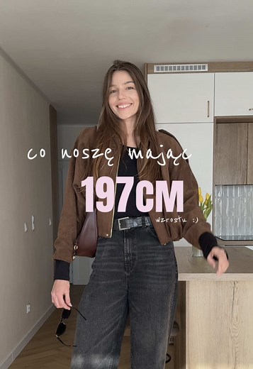 Ubrania dla wysokie dziewczyny 197cm