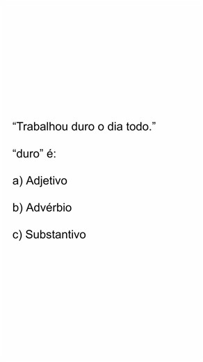 Classes gramaticais