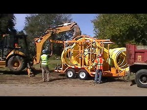 PLCS 2"-6" Coil Pipe Trailer Loading - Short Video