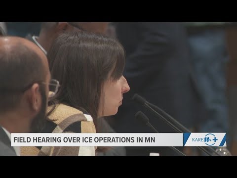 ICE operations in Minnesota: testimony gets underway