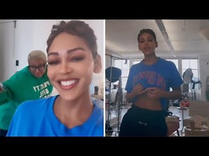 Meagan Good Shows Cute Dance In This Video!💃🏽🎤 See This Cutest Moments