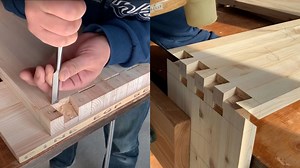 Watch Expert Woodworkers Create Perfect Dovetail Joints