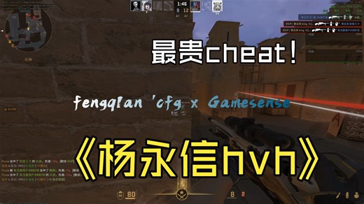2800块的cs2外挂使用起来是什么感觉 ft.gamesense