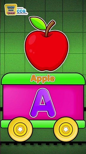 Learn Letter A 🍎 | A for Apple Alphabet Fun