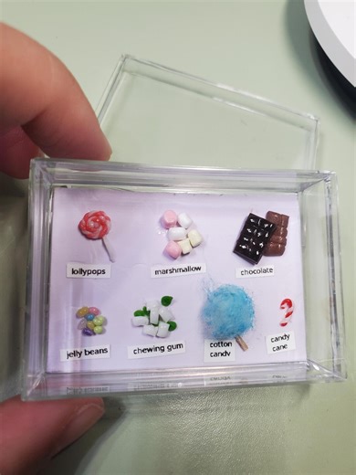 Dollhouse Miniature Candy Chocolate Gift Box Set for Candy Lovers - Etsy