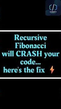 Fibonacci in Python — 3 Ways (One Will Break!) 🚨