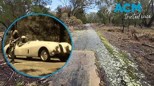 Former race car driver revisits lost track hidden in Aussie bushland