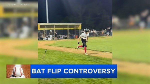 Bat made famous in New Jersey Little Leaguer's celebratory flip is put up for auction