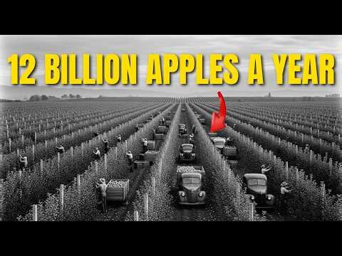 Washington's 175,000 Acre Apple Empire – 12 Billion Apples Harvested Annually