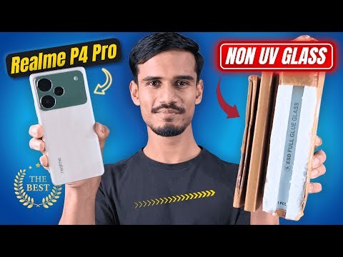 Realme P4 Pro BEST Non-UV Full Glue Tempered Glass REVIEW (With Back Protector) ⚡