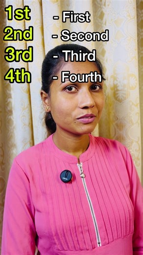 Understanding Ordinal Numbers: 1st, 2nd, 3rd