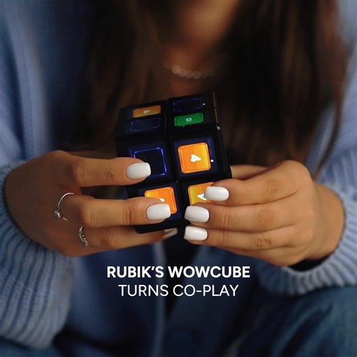 Love competition? Rubik’s WOWCube makes every game an exciting challenge! Play over 100 apps and games, with new ones added all the time. Lightweight and portable, it’s perfect for on-the-go fun. Turn every moment into a shared victory with Rubik’s WOWCube. Join the waitlist now! | WOWCube