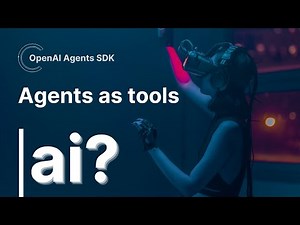 Understanding & implementing agent as tool calling in openai agents SDK | OpenAi agents SDK tutorial