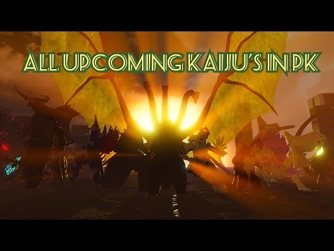 All Upcoming kaiju's in Project Kaiju! Remastered