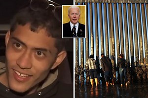 Migrant at border warns surge in asylum seekers is 'never going to stop'