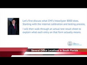 CMI Intoxilyzer 8000 Issues: How this breath machine operates and why accuracy is easily put into