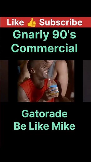 Be Like Mike 🏀 Classic Gatorade Ad ft. Michael Jordan