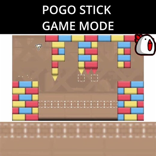 POGO STICK GAME MODE #geometrydash