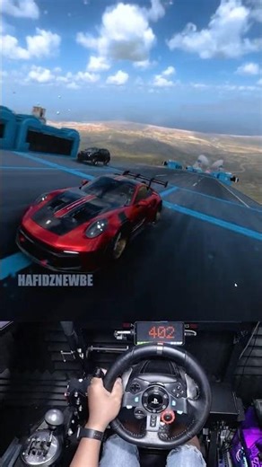 SUPER POWER 1400HP PORSCHE 911 GT3 RS #rtx4090 #forzahorizon5 #simulator #lamborghini