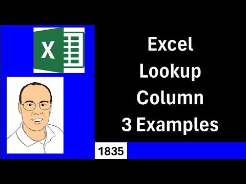 Lookup Column with CHOOSECOLS, INDEX or XLOOKUP function? Excel Magic Trick 1835