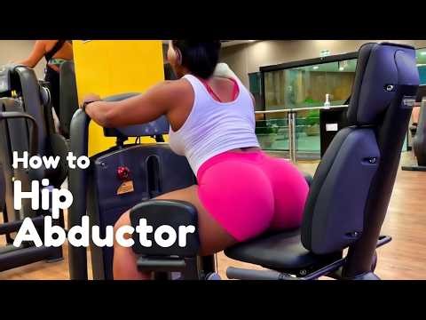 How to Use the Abductor Machine Correctly for Maximum Glute Activation 😍