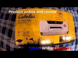 Cabela's 12" Heavy Duty Vacuum Sealer Review