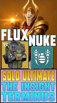 ARC Titan Flux Build | Solo Flawless Ultimate The Insight Terminus | Destiny 2 Armamentarium