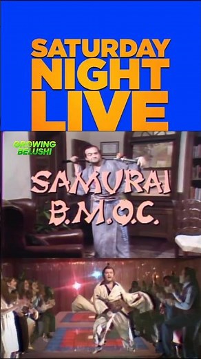 🎓⚔️ John Belushi "Samurai B.M.O.C" #snl #johnbelushi #samuraifutaba #danaykroyd #thebluesbrothers