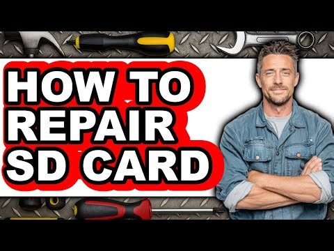 How to Repair Sd Card (easy Method)
