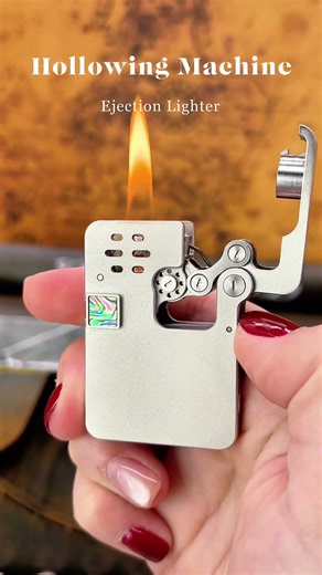 The Ultimate Spark: Ejection Lighter - Hollowing Machine