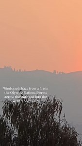 Wenatchee’s streak of smoke-free skies is over as winds push haze from a fire in the Olympic National Forest across the state. The smoke appears to have originated from the Bear Gulch Fire burning near Lake Cushman, according to Washington Smoke Blog. ✍ Jenni Rodas 📸 Jacob Ford | Wenatchee World