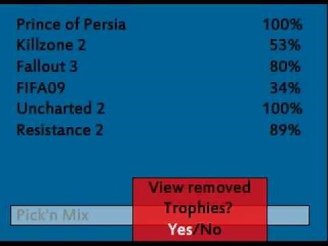 Delete Trophies on PS3
