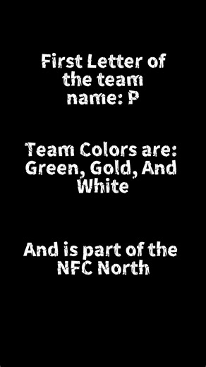Guess the NFL team