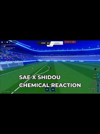 Explore SAE x Shidou Chemical Reaction in Blue Lock Rivals
