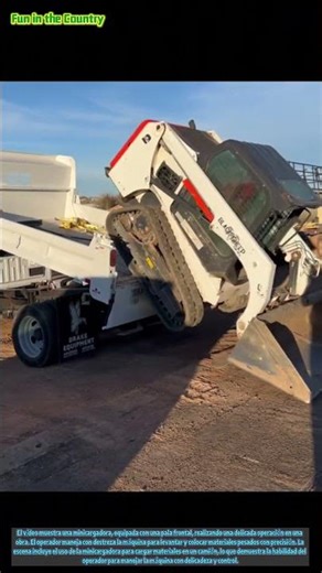 El dominio de las operaciones con minicargadoras: una demostración de precisión y control