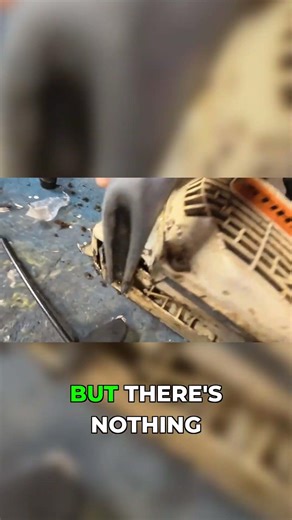 Unexpected Chainsaw Problem: Missing Screw!