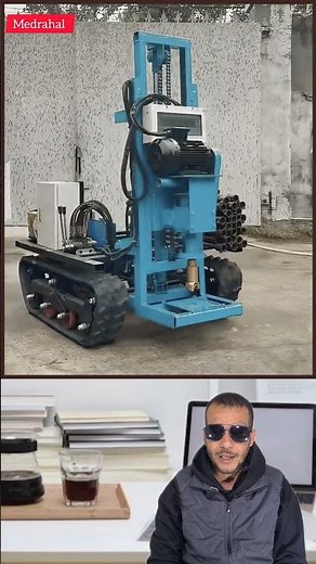 The smallest well drilling rigs – witness the innovation 😊 #welldrilling #tools #technology #inno...