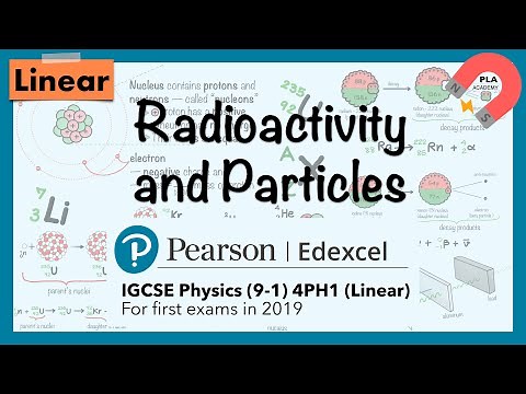 Edexcel IGCSE Physics (9-1) Unit 7 Radioactivity and particle revision (4PH1) #igcse_physics
