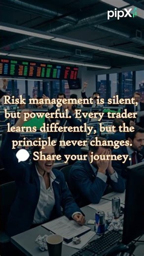 Risk management is silent, but powerful. #shorts #forex #pipx #stockmarkets #trading