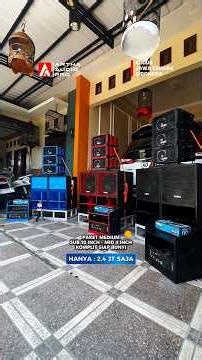 CHECK SOUND 10 INCH MEDIUM PACKAGE COMPLETE READY TO SOUND #soundminiatur #horeg