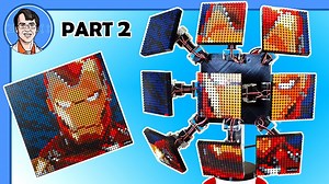 Iron Man LEGO Art Display Robot #2