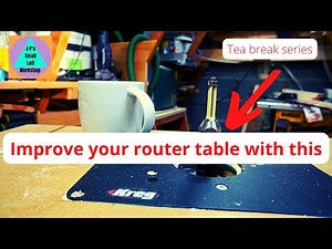 Use a Collet Extender to maximise your Router Table