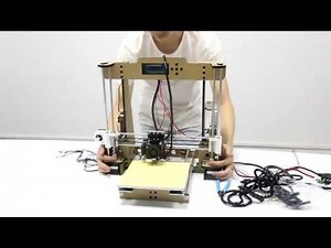 Anet A8 3D Printer Assembly Video 2 New Style