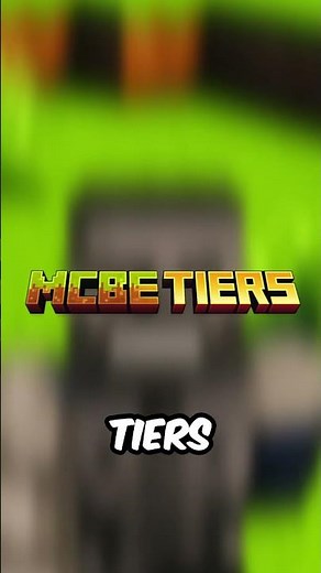 Minecraft Official Mcbe / Mcpe Tierlist (With website) 🔥🚀 #tierlist #mcbetiers