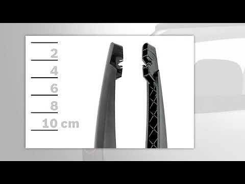 Plastic Connection - How to remove Bosch 360 Rear Wiper Blades
