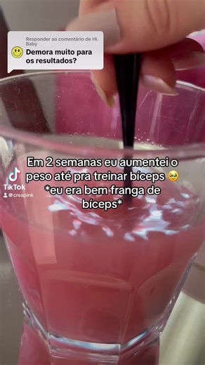 Já tomou sua creatina hoje? 🩷 #creatina #bcaa #colageno