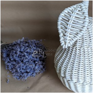 Pear-shaped braided basket | MetDaan DIY